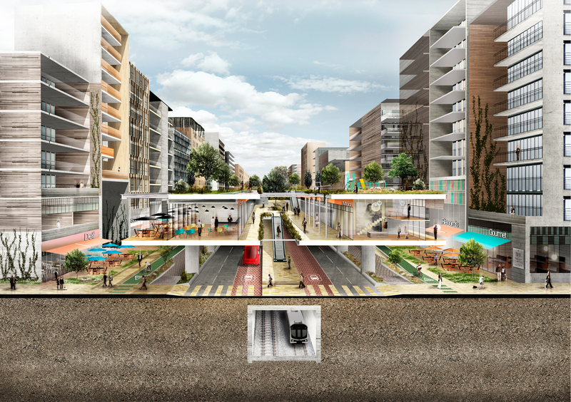 Illustration for article titled México DF convertirá esta avenida en un espectacular parque elevado